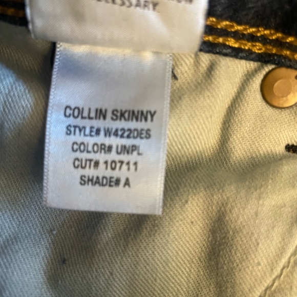 Hudson Sz:26 Collin Skinny Blue Jeans - Picture 11 of 11